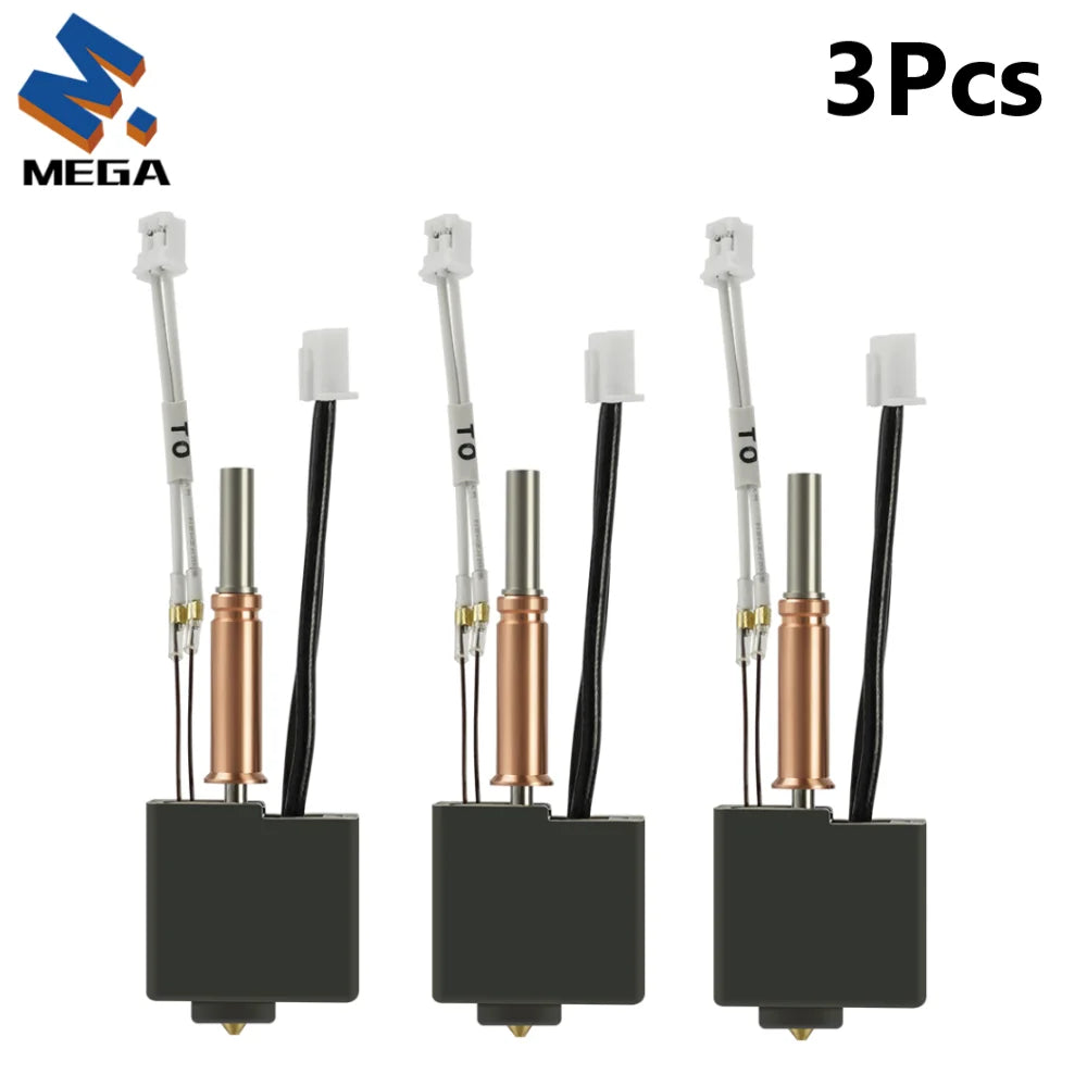 For Anycubic Kobra 3 V2 Hotend Nozzle Thermistor Heating 24v 50w Heater Block For Anycubic Kobra 3 Combo Spare Parts Accessories