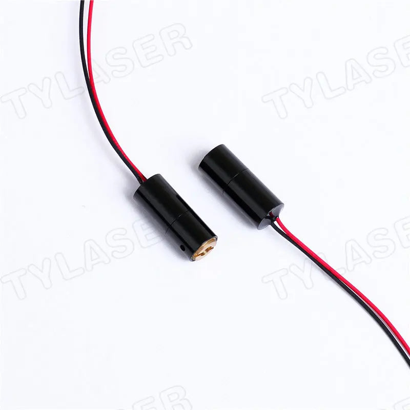 D8X18mm Focusable Laser Module 635nm 1mW 5mW Laser Head Red Dot Measuring Tool Glass/PMMA Lens Industrial Grade APC Driver