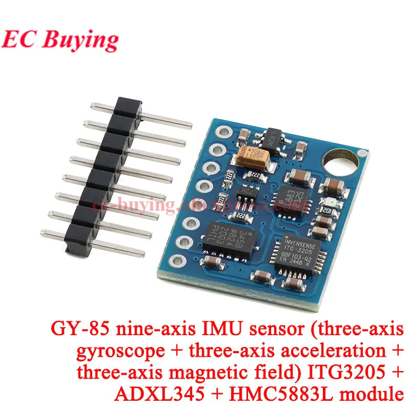 1-10Pcs LSM9DS1 GY-BNO080 BNO055 9 Nine-axis IMU Electronic Compass Accelerometer Gyro Magnetometer/Inertial Measure Sensor I2C