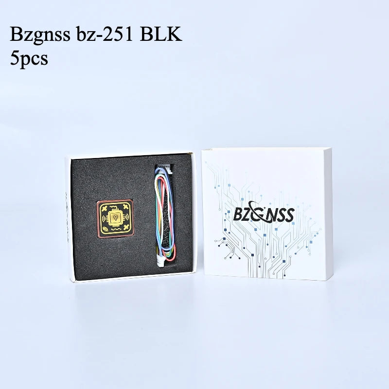 BZGNSS BZ-251 FPV GPS Module with QMC5883 Compass BN-880 Alternative 5V 115200 10Hz 72CH NMEA UBX for F405 F722 Fixed Wing Drone