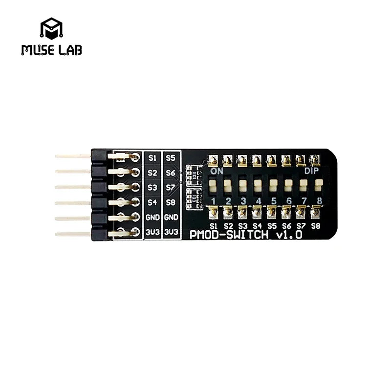 FireChip PMOD-SWITCH Expansion Board ICESugar FPGA Expansion Module Standard PMOD Interface 8 Bit DIP Switch