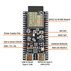 ESP32-S3 Wifi BT Module Development Board for Arduino IDE ESP32-S3 N16R8 44Pin Type-C 16MB Flash 8M PSRAM ESP32 S3
