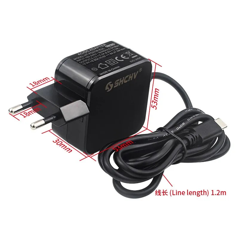 Raspberry Pi 5  Power Supply USB Type-c 27W 5.1V 5A Power Supply EU US UK Plug Power  Adapter for Raspberry Pi 5