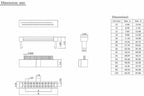 10Pcs/Lot 1.27mm Pitch IDC 6P 8P 10P 12P 14P 16P 20P 24P 26P 30P 34P 40P 50Pin FC Female Header Socket Cable Connector