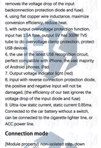 1~5PCS Fine 6-24V 12V/24V to 5V 3A CAR USB Charger Module DC Buck step down Converter 12v 5v power supply module good EGBO