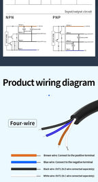 ZHICAN ZCX-950-P 951 952 953 954W-N U Shaped Photoelectric Sensor Fork Slot Detection Switch Limit Switch