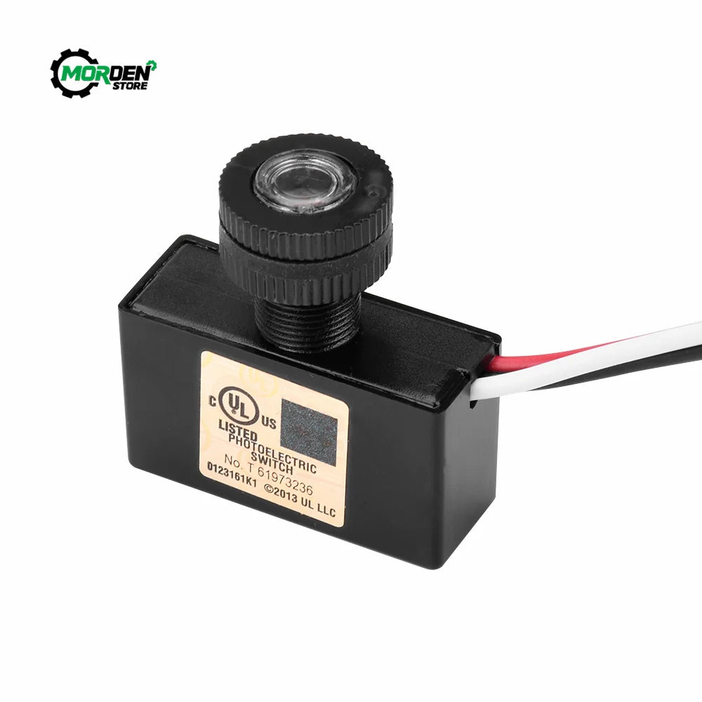 NK-101A AC105V-130V Light Control Switch Photocell Dusk to Dawn Button Photo Control Eye Switch Controller Power Supply