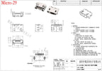 10PCS Micro USB 2P 5P Jack Charging Port Plug Dock Charger DIP SMD For Phone Tabletels Speakers Etc Port Socket Power Connector
