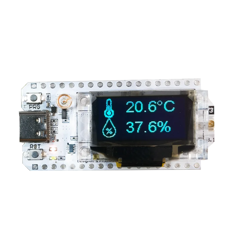 2PCS Heltec WiFi LoRa 32(V3) Dev-board BLE LoRa OLED ESP32-S3FN8 Onboard 0.96-inch 128*64 Dot Matrix OLED Support the Arduino