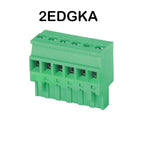 10pcs KF2EDGKA 2EDGKB-5.08mm Side-Exit Straight Vertical Plug PCB Male and Female Connectors Terminal Blocks