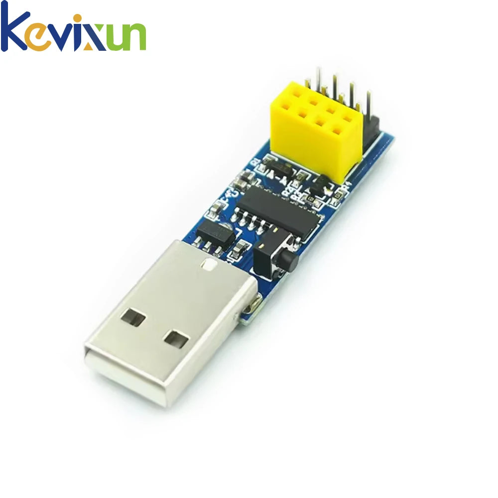 5/1PCS CH340C USB ESP8266 ESP-01 ESP01S Prog WIFI Downloader Module Developent Board for Arduino Programmer Adapter