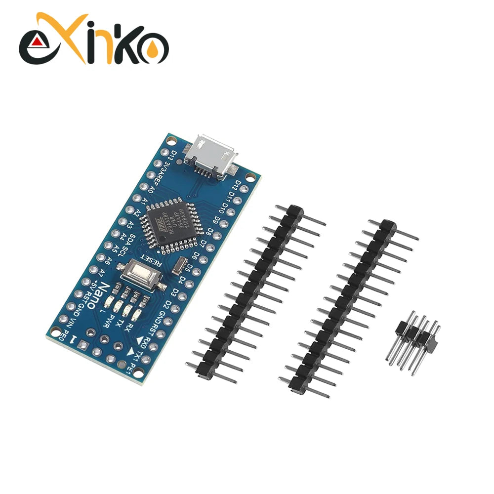 Nano 3.0  ATMEGA328P With the bootloader compatible controller CH340 USB driver Mini / Type-C / Micro 16Mhz for Arduino