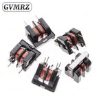 5PCS UU9.8 Common Mode Choke Inductor 10mH 20mH 30mH 40mH 50mH For Filter Pitch