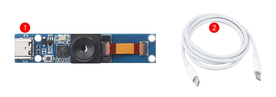 2026 Long-wave IR Thermal Imaging Camera Module, Raspberry Pi IR Camera, 80x62 Pixels, Options for FOV and Connector