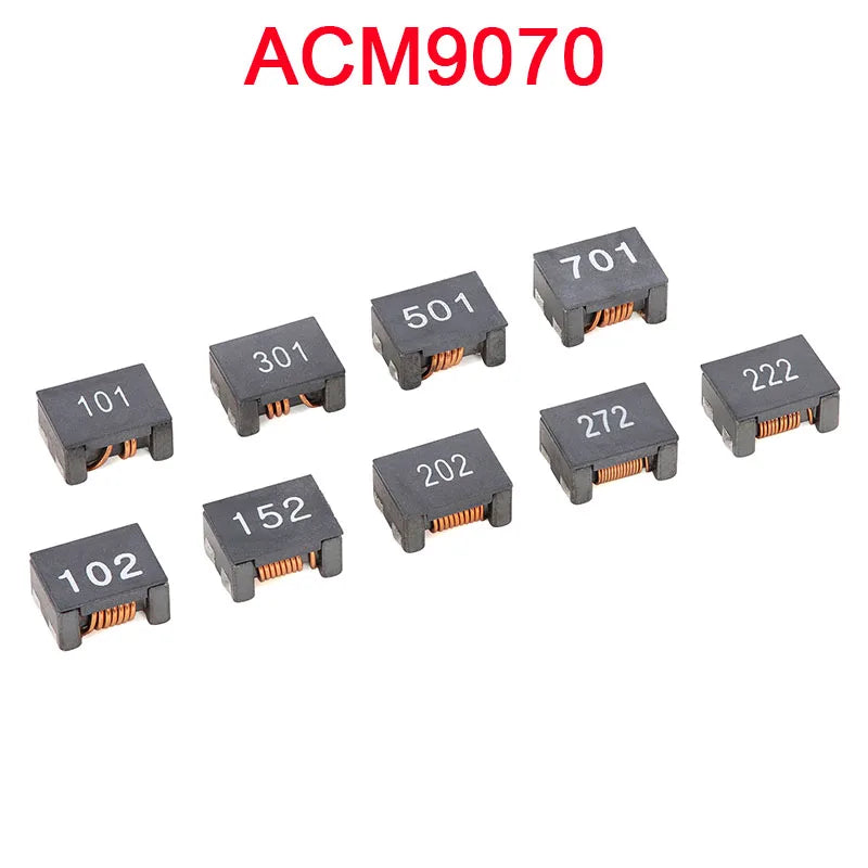 10Pcs/5pcs ACM7060 ACM4520 ACM9070 ACM1211 101 102 501 152 231 301 381 401 701 901 222 202 SMD Chip Common Mode Inductor Filter