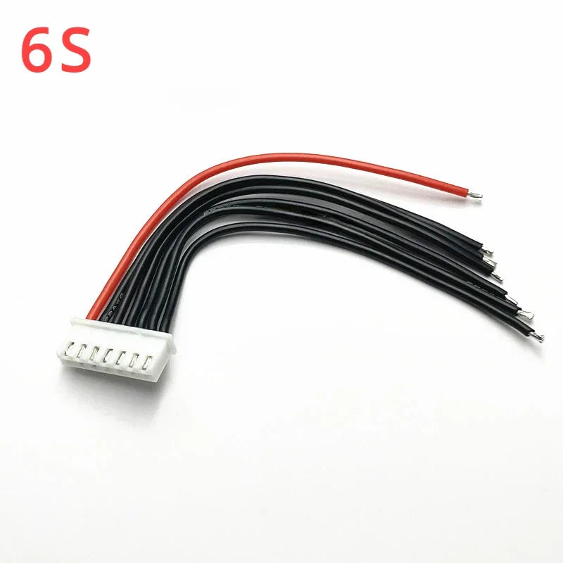 JST-XH2.54mm 1S 2S 3S 4S 5S 6S 8S Lipo Battery Balance Charger Cable B6 Connector Plug Wire 22AWG 10cm 15cm 20cm 30cm