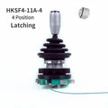 30mm Joystick Switch with Push Button Switch Momentary 4 Position Latching Rocker Switch Monolever Cross Switch HKF4-11A-4