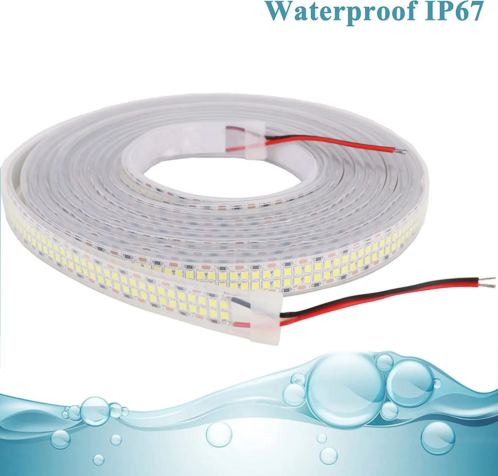 12V 24V LED Strip SMD 2835 Flexible LED Tape 5M 120 240 480Leds/m Waterproof Ribbon Diode Room Decor Warm Natural Cool White