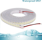 12V 24V LED Strip SMD 2835 Flexible LED Tape 5M 120 240 480Leds/m Waterproof Ribbon Diode Room Decor Warm Natural Cool White