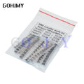 90pcs 9values x 10pcs 1N4001 1N4004 1N4007 SS14 SS24 SS34 SS16 SS26 SS36 SMD schottky diode assort kit
