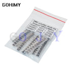 90pcs 9values x 10pcs 1N4001 1N4004 1N4007 SS14 SS24 SS34 SS16 SS26 SS36 SMD schottky diode assort kit