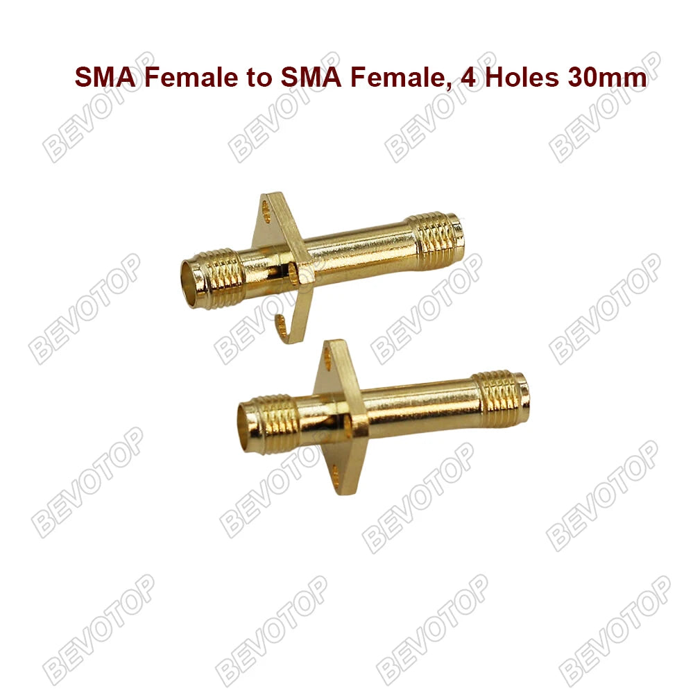 2 PCS/lot SMA / RP-SMA Female to Female jack For Raido Antenna SMA to SMA RF Coaxial Adapter Connector High Quality