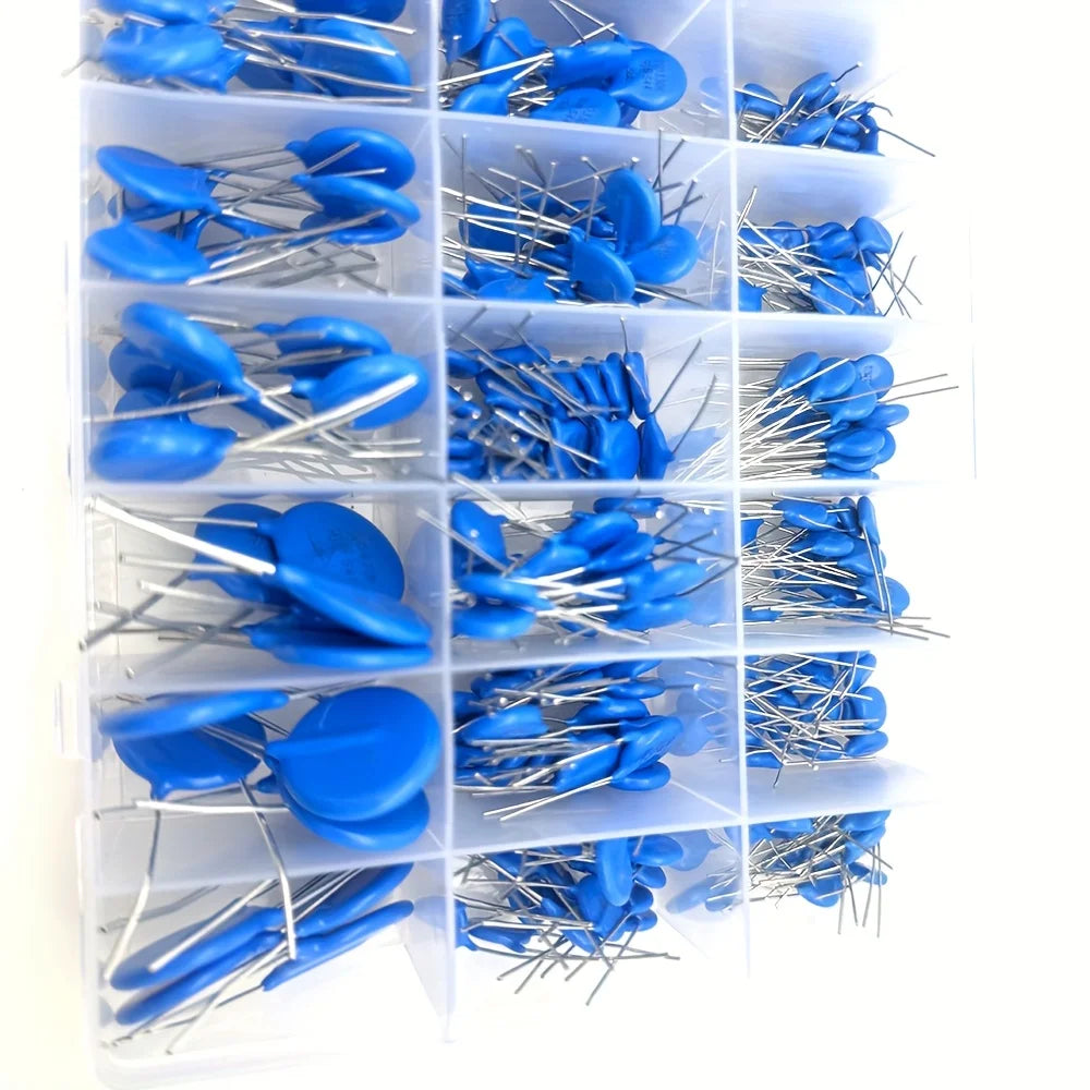 395Pcs/Lot 24Values 5D431K~20D390K Commonly Resistors 10D Set Varistor Resistor Pack Assorted Kit BOX