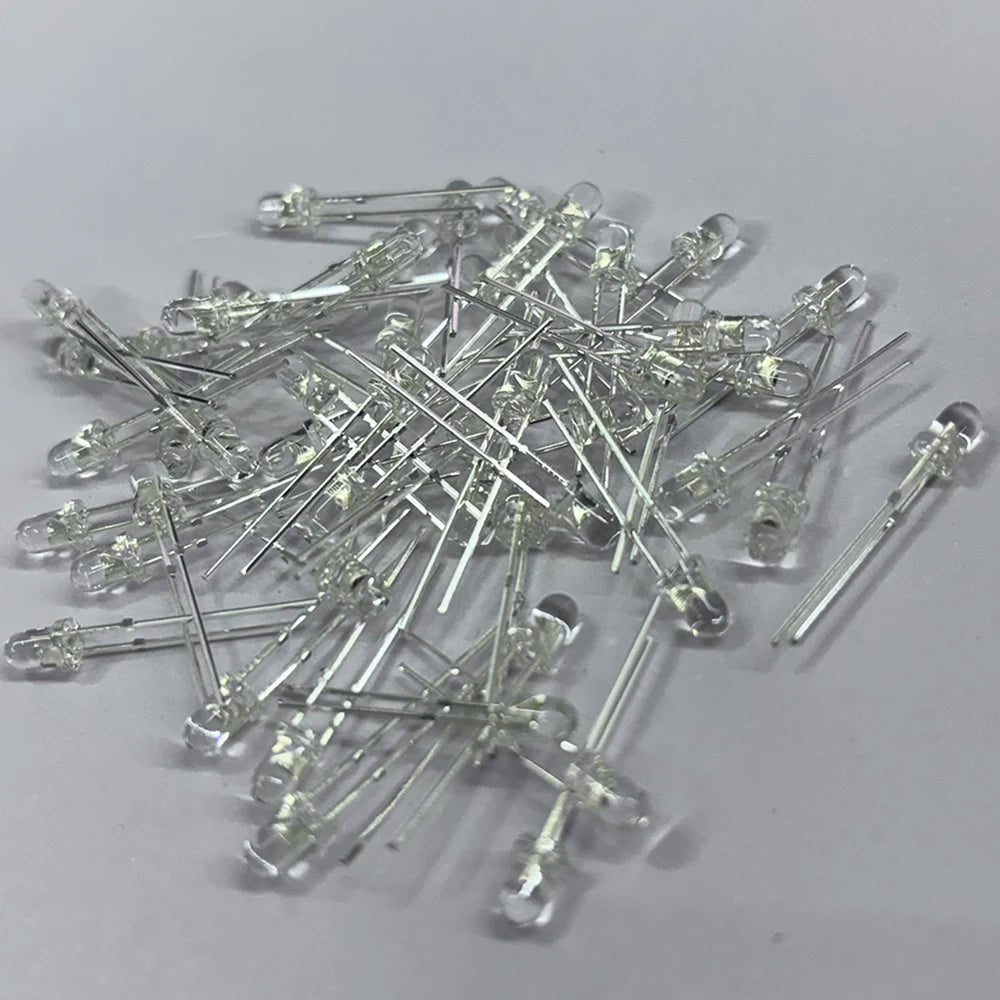 3mm 5mm IR LED Emitting Diode 850nm 940nm Emitter Receiver Infrared Transmitter Phototransistor Photodiode Invisible DIY PCB