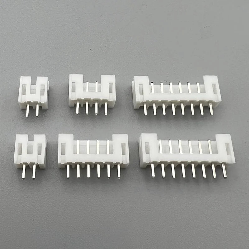 50pcs JST PH 2.0 2P 3P 4P 5P 6P 7P 8P 9P 10P 11P 12 Pin Header 2.0mm Male Material PH2.0 2mm Connectors Leads PH-A Straight Pins