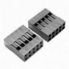 50pcs 2.54mm Dupont Connector Male/Female Pin Way Cable Plug 2/3/4/5 Pin Electrical Pin Jumper Header Housing Wire Connector Kit