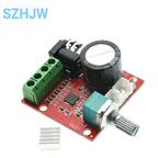 1-10PCS 12V Mini Hi-Fi PAM8610 Audio Stereo Amplifier Board 2X10W Dual Channel D Class
