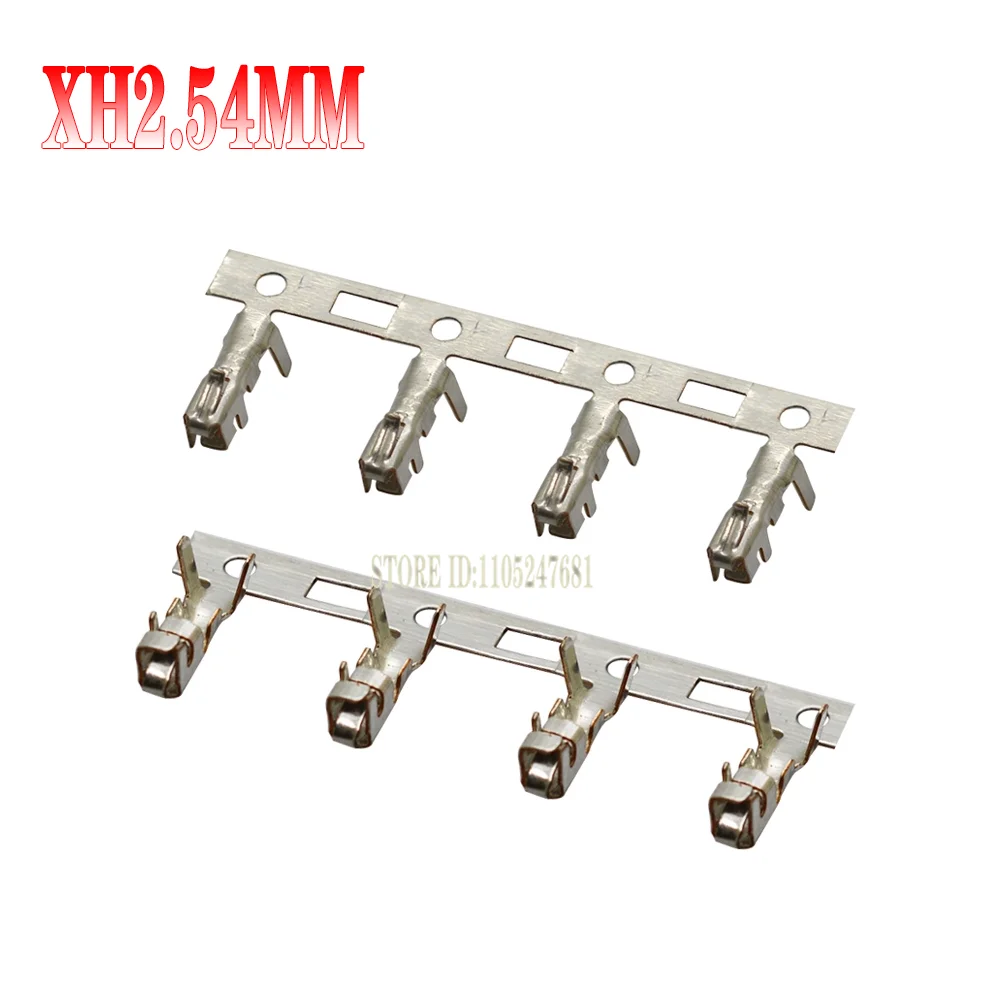 100pcs 1.0/1.25/1.5/2.0/2.54/3.0/3.96/4.2mm Jst/zh/ph/xh/vh/dupont/mx/5557 Male Female Connector Housing Terminal For Wire Crimp