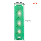 Single Sided 4x6cm 2x8cm Green PCB Prototype Board Universal Through Hole Perfboard for DIY Electronic Projects 3x7cm 7X9cm