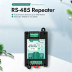 DC 9-40V RS485 2-Way Opto-Isolated Repeater Industrial-Grade 485 Hub 2-Port Anti-Interference Surge-Protected Signal Amplifier