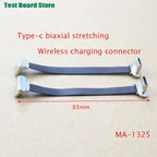 Test Board 1pcs USB Type-C Connector FPC 2Pin 3Pin W/ Resistor R1 Soft Flat Cable Male Charging Fast Wire Extention