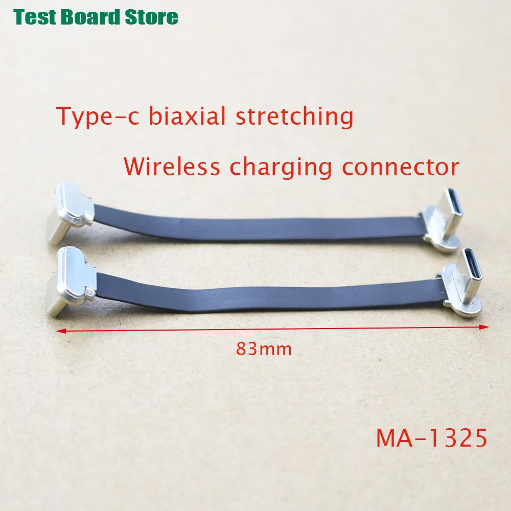Test Board 1pcs USB Type-C Connector FPC 2Pin 3Pin W/ Resistor R1 Soft Flat Cable Male Charging Fast Wire Extention