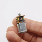 1PC Mini N10 Full Metal Gearbox Gear Reduction Motor DC 3V 5V 6V Slow Speed Smaller Than N20 Motor for 3D Printing Pen/ Robot