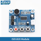 ISD1820 recording module voice module the voice board telediphone module board with Microphones + Loudspeaker