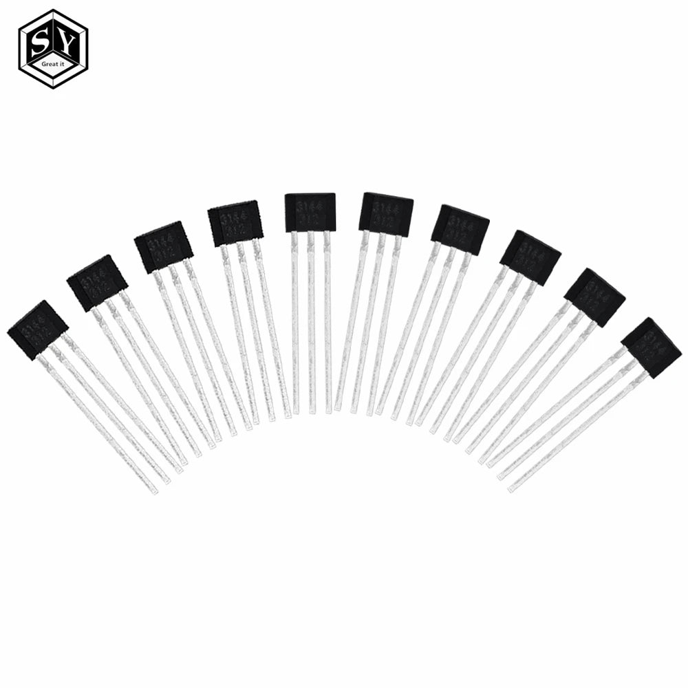 10pcs A3144 OH3144 Y3144 Hall Effect Sensor Brushless Electric Motor TO-92UA A3144EUA