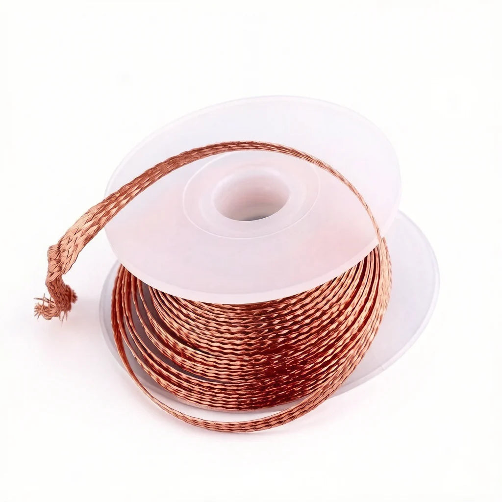 3pcs 1.5M Width 1.0mm 2.0mm 3.0mm 4.0mm  Welding Wires Desoldering Braid Solder Remover Wick Wire Cord Flux BGA Repair Tool