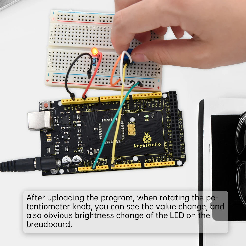 Keyestudio  2560MEGA  WiFi /Plus/ Pro / Development Board+USB Cable Compatible for Arduino MEGA2560  R3 Microcontroller Boards