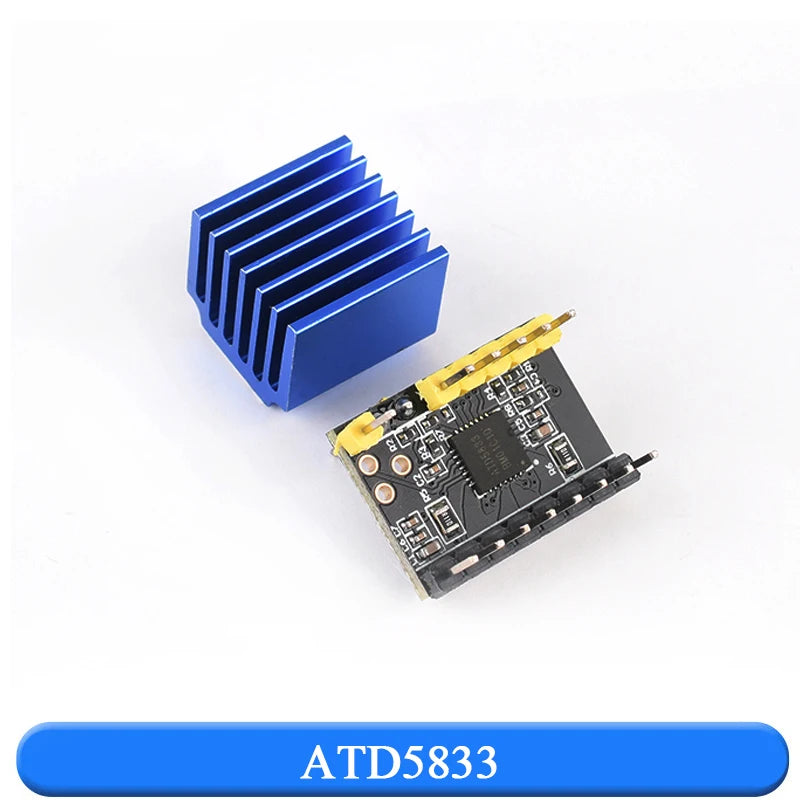 10Pcs TMC2208 TMC2209 V2.0 With Heat Sink Stepper Motor Driver StepStick 3d Printer Parts 2.5A 256 Subdivision Silent Printing