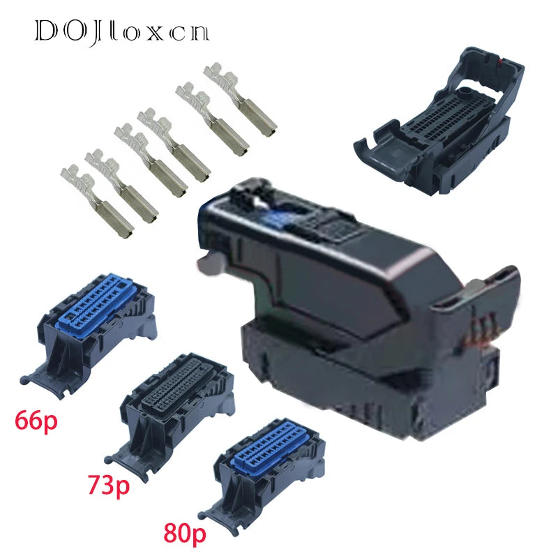 1 Set 66/73/80 Pin 34566-0103 34566-0203 34566-0303 Molex MX123 Female Electricity Connector For IQAN-MC43 Master Controllers