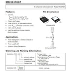 SM4336N SM4337 SM4364A SM4365N SM4370 SM4373NA SM4377N SM4378 4503NH 4504NH 4508NH N-Channel Enhancement Power Transistor MOSFET