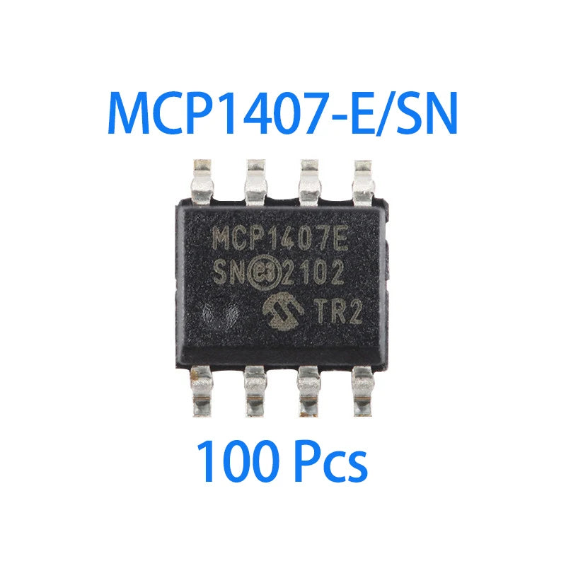 1~100Pcs MCP1407-E/SN SOP8 Surface Mount 6A High Speed Power MOSFET Driver Integrated Circuit Chip For Power Control Board