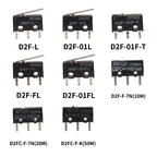 3/10Pcs Original D2FC micro switch D2FC-F-7N 10m20m OF D2FC-F-K (50M) 60MN D2F D2F-F D2F-01 D2F-01L D2F-01FL D2F-01F-T D2F-F-3-7