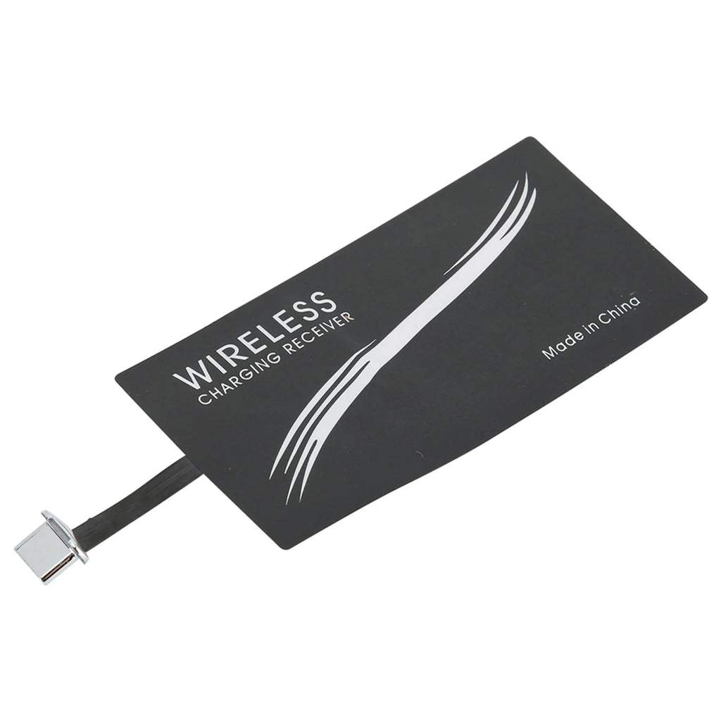 2PCS Universal Type‑C Wireless Charger Adapter Mobile Phone Sticker Charging Receiver