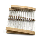 100PCS 1/8W Carbon Film Resistor 5% 1R2 12R 120R 1K2 12K 120K 1.2 12 120 R K Ohm 0.125W  0R--1M