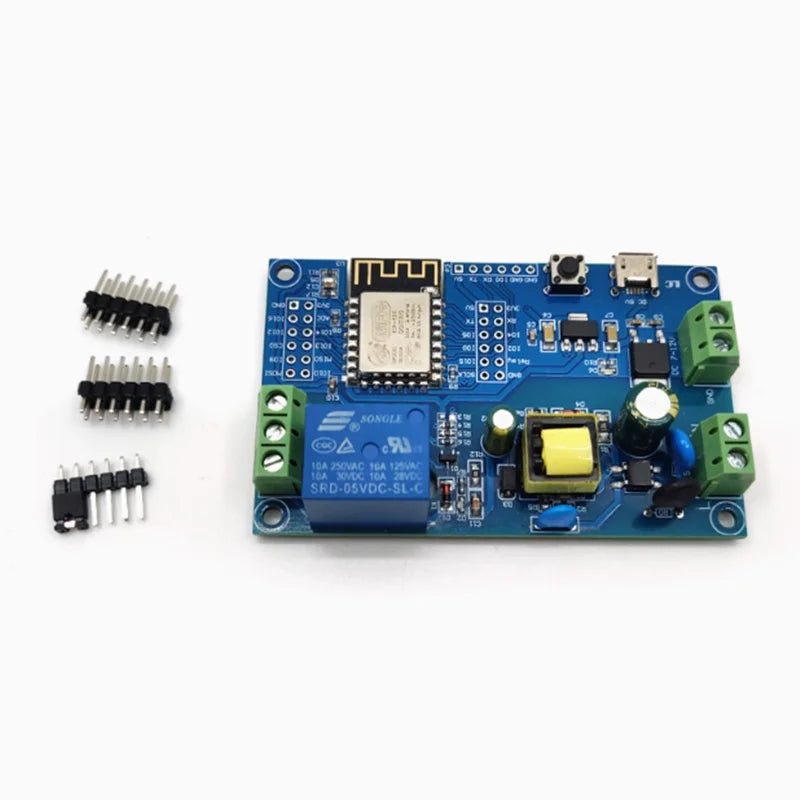 AC 220V DC 12V ESP8266 WIFI Single Relay Module esp8266 ESP-12F AC/DC UART Development board Remote Control Smart Home