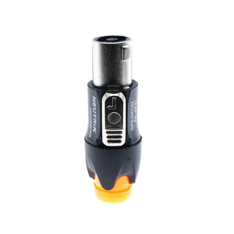 Speakon NL4Fx Audio Power Amplifier Speaker Cable Connectors Factory Metal 4 Pole Male Plug with 4P Pins Guitar TYPE-C XLR ABS